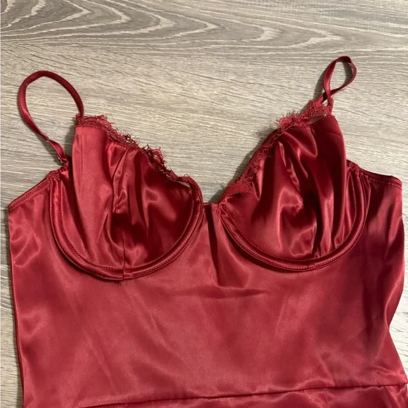 GUESS Satin Mini Dress NWT - Picture 3 of 5